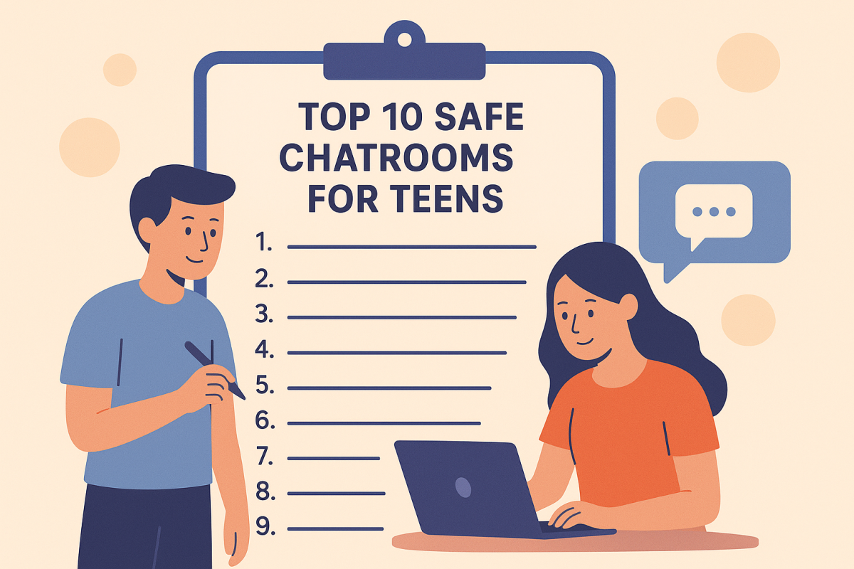 Top 10 Safe Chatrooms for Teens | Moderated Teen Chat List